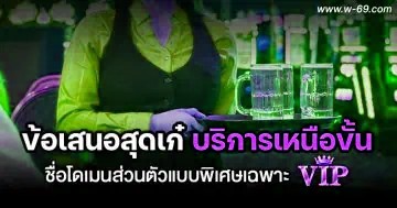 ชื่อโดเมนส่วนตัวแบบพิเศษเฉพาะ VIP